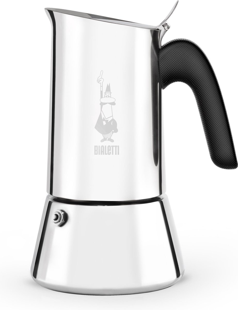 Bialetti Venus Percolator 6 Kops - Espresso Maker - RVS - Inductie Geschikt - Italiaanse Koffiezetter