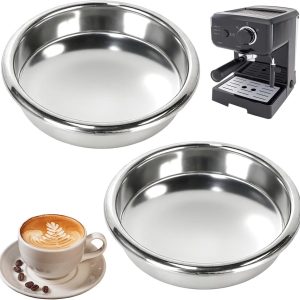 Blinde zeef van roestvrij staal 58 mm voor espressomachine, ideaal voor terugspoelreiniging en koffieliefhebbers, vervangingsaccessoire voor optimale smaak en aroma