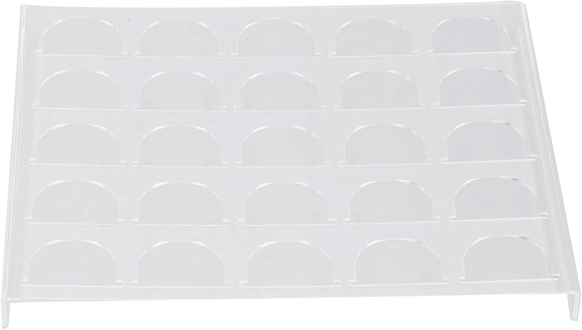 Capsulehouder Compact - Opbergvak Koffiepads - Keuken Organiseren - Ruimtebesparend Ontwerp - 25 Capsules - Zwart