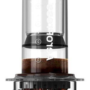 Clear Coffee Press - 3-in-1 brouwmethode combineert AeroPress Franse pers - Pourover Espresso - Volle koffie zonder gruis of bitterheid