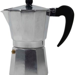 Cookinglife Percolator 5-6 Kopjes - Mokkapot - Aluminium En Kunststof - Grijs/Zwart, Gas/Elektrisch/Halogeen/Keramisch - Aromatische Espresso 300 ml