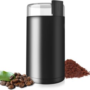 DailySupplies® Coffee Grinder - Koffie Molen - Coffee Machine - 9x9x17 - Zwart