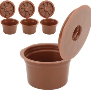 Dailygoods- Koffiecapsule Herbruikbaar - 3 Stuks - Kosteneffectief - Vervangende Accessoires - Duurzaam - Geschikt voor Caffitaly - Koffiepad