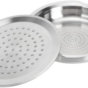 Dailygoods- Koffiecapsulefilter Herbruikbaar - 304 Roestvrij Staal - Premium Koffie-ervaring - Aangepaste Koffiesmaken - Inclusief Borstel en Lepel - Duurzaam en Roestbestendig - Koffiepads