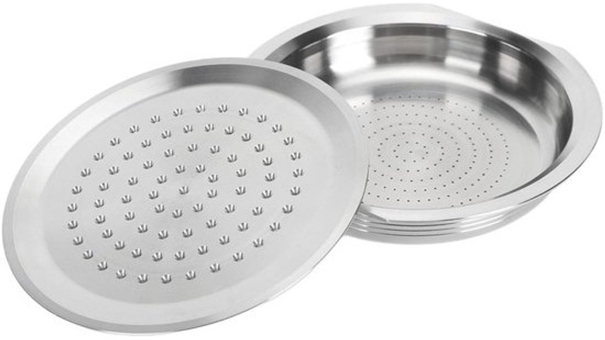 Dailygoods-herbruikbaar koffiecapsulefilter - 304 roestvrij staal - Voor een premium koffie-ervaring - Voor aangepaste koffiesmaken - Inclusief borstel en lepel - Duurzaam en roestbestendig - Koffiepads