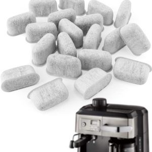 Dailygoody - Filter voor espressomachine - Actieve houtskool - 20 stuks - Koffiewaterfilter - Compatibel met DeLonghi - Ideaal voor koffieliefhebbers