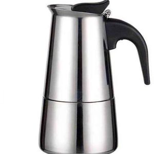 Danky - Moka Express Percolator - 100 ml / 2 Kops - Roestvrij Staal - Gas & Keramisch - Espressomaker