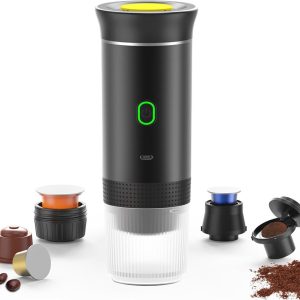 Draagbare Espressomachine voor Thuis en Reizen - Klein, Elektrisch en Handig Koffiezetapparaat