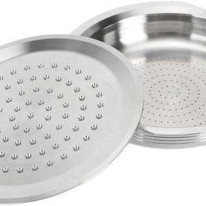 Duurzame Herbruikbare Koffiepads van RVS, Navulbare Koffiefilters met Borstel en Lepel voor Senseo Koffiemachine, Milieuvriendelijk en Kostenbesparend