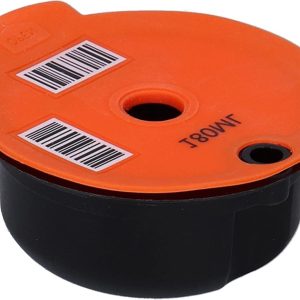 Duurzame Koffiecapsule en Koffiefilter - Eco-vriendelijk, Geschikt voor Thuisgebruik en Tassimo Bag Maker (Oranje 180ML)