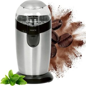 Elektrische Koffiemolen - Bonenmaler - Verse Koffie Maken - Krachtige Motor - 40 Gram - Zwart