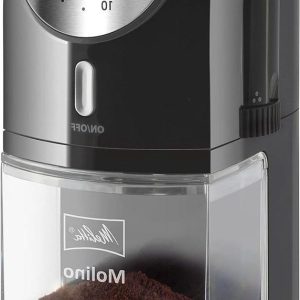 Elektrische Koffiemolen Molino - Zwart - Maalwerk - Elektrisch - 1019-02