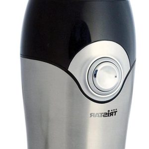 Elektrische Koffiemolen RVS met Instelbare Maalgraad en Opvangbak