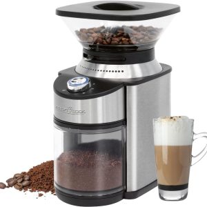 Elektrische Koffiemolen met 200 Watt en 16 Maalinstellingen | Perfect voor een Koffiegenieter