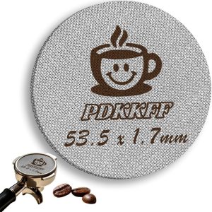 Espresso Filter voor 51 mm Puck, RVS 316, Herbruikbaar, 1.7 mm Dikte, 150 μm, Barista Accessoires, Koffiezetaccessoires, Professionele Koffiefilters
