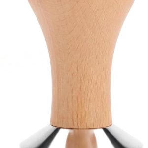 Espresso tamper set 51mm van roestvrij staal met houten handvat, ideaal voor koffiezetten, accessoires voor filterdragers en espressomachines