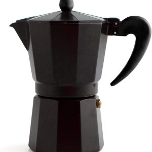 Espressomachine Black Coffee voor inductie, 9 kopjes