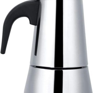 Espressomachine Inductie - Koffiezetapparaat Mokka - Thuis Koffie Zetten - Roestvrij Staal - 450 ml - Multi