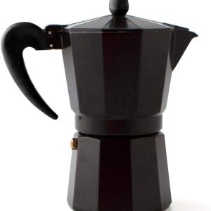 Espressomachine Koffiezetapparaat - Moka Pot - Espresso Zetten - Voor Inductie - 12 Kopjes - Zwart