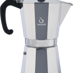 Espressomachine - Moka Pot - Koffie Zetten - Inductie Geschikt - 12 Koppen - Aluminium