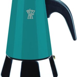Espressomachine voor 6 kopjes - roestvrij staal, ergonomische handgreep, hittebestendig, geschikt voor alle warmtebronnen