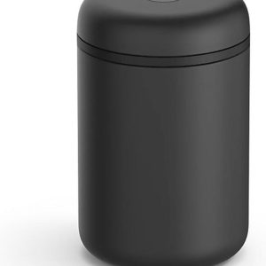 Fellow - Atmos- elektrisch Vacuüm - Voorraadbus - Canister - Koffie - mat zwart staal - 1200 ml