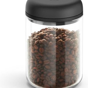 Fellow Products - elektrische Atmos Vacuüm Voorraadbus - Glas - Doorzichtig - koffie - thee- 1200 ml