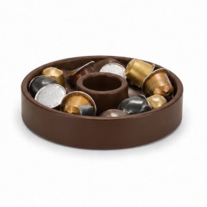 Fiastra Mosso houder voor koffiecups - Bruin
