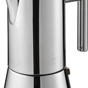 GEFU NANDO Espressomaker 4 Kops - Italiaanse Moka Pot - Espresso Percolator voor Inductie