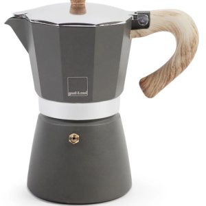 Gnali & Zani Venezia - Espressomaker Grijs - 3 Kopjes