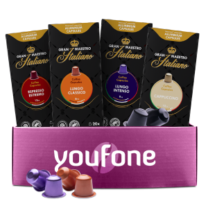 Gran Maestro Italiano Ontdekkingspakket - 80 premium koffiecups