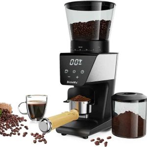 Gran Vida® Automatische Koffiemolen met 30 Maalstanden - Espresso - LCD Scherm - 300W