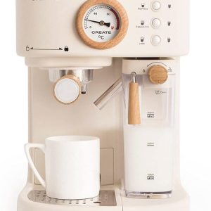 Halfautomatische Espressomachine met 20 Bar - Voor Espresso, Latte en Cappuccino