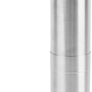 Handmatige Koffiemolen - Koffiebonenmolen Braamgrinder - Verse Koffie Zetten - Instelbare Grofheid - Compact Ontwerp - Zilverkleurig