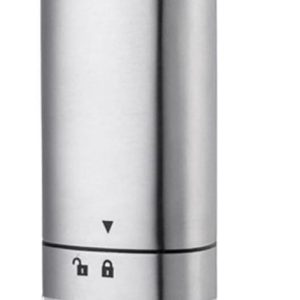 Handmatige Koffiemolen - Roestvrijstalen Molen - Verse Koffie Maken - Behoudt Koffiearoma - 19.5 cm - Zilver