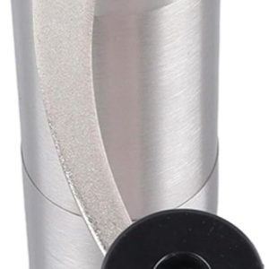 Handmatige Koffiemolen - Roestvrijstalen Molen - Verse Koffie Zetten - Instelbare Maalgraad - 280 g - Zilver