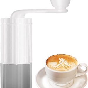 KZQ Handmatige Koffiemolen Met Zwengel - Verstelbaar En Ergonomisch Voor Thuis
