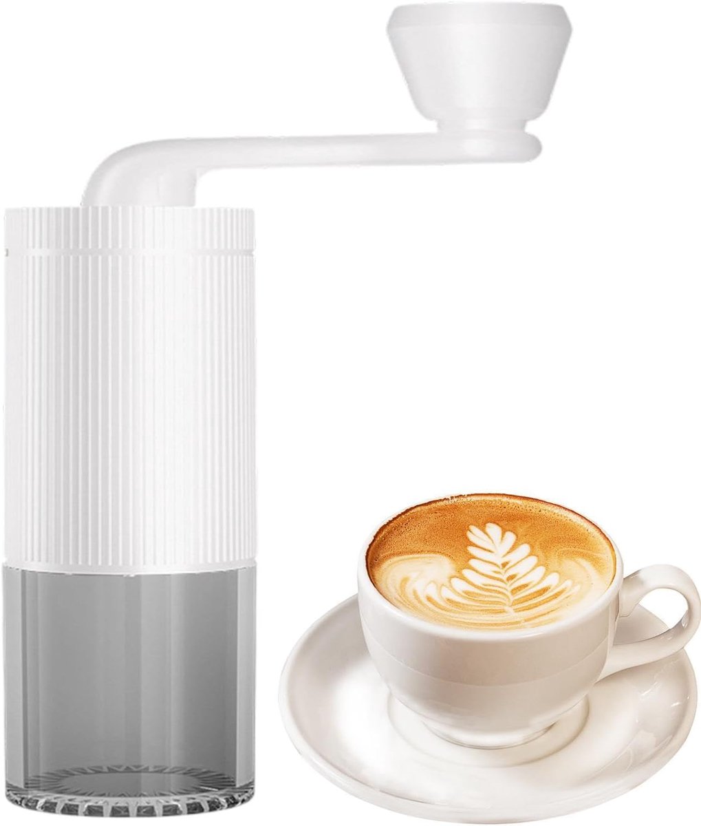 KZQ Handmatige Koffiemolen Met Zwengel - Verstelbaar En Ergonomisch Voor Thuis