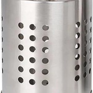 Keukengerei Houder - Bestek Organizer - Keuken Organiseren - Roestvrij Staal - 18x12x12cm - Zilver
