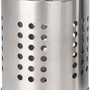 Keukengerei Houder - Bestek Organizer - Keuken Organiseren - Roestvrij Staal - 18x12x12cm - Zilver