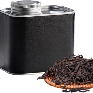 Koffie Bewaarblik - Voorraadbus Versheid - Koffiebonen Bewaren - Intelligente Zuurstofbarrière - 300ml - Zwart
