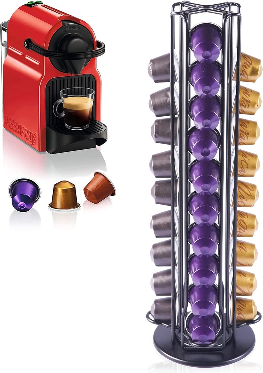 Koffie Capsulehouder - Koffiecapsule Opbergrek Capsule Opslag Houder Capsuledispenser Padhouder Capsulestandaard, Coffee Pod Holder Capsule Rack Keuken Kantoor