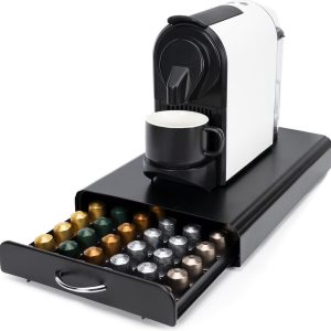 Koffie Capsulehouder - Koffiecapsule Opbergrek Capsule Opslag Houder Capsuledispenser Padhouder Capsulestandaard, Coffee Pod Holder Capsule Rack Keuken Kantoor