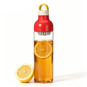 Koffie- & Theebrouwer - 800ml - Met Afneembare Filter - Lekvrij - Voor Koude Brew/IJskoffie/Fruitthee - Dubbel Uitloopontwerp - Voor Thuis/Kantoor/Camping - Rood - 800ml - 1 Stuk
