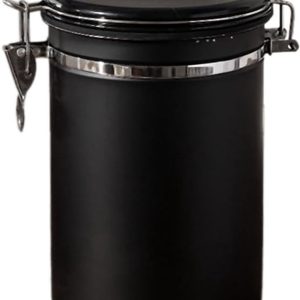 Koffiebus - Bonen houder - Verse koffie bewaren - Met datumweergave - 18 liter - Zwart