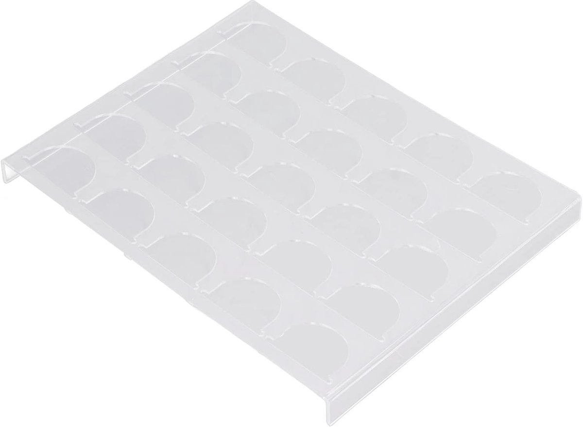 Koffiecapsulehouder Onder Ladeopbergvak, Biedt Plaats Aan 25 Capsules Capsulehouder Onder Ladeopbergvak En Koffiepadopbergorganizer Lade, Voor Nespresso Vertuo Vertuoline
