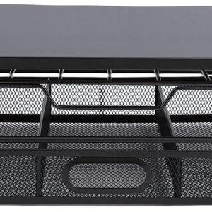 Koffiecapsulehouder Stijlvolle Uittrekbare Lades voor Aanrecht in de Keuken Koffiestation Zwarte Organizer voor Thuiskantoor Cafe Ijzermateriaal (Bord)