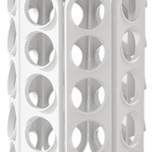 Koffiecup Houder - Capsule Organizer - Keuken Organiseren - 360 Graden Draaibaar - 19 x 19 x 33 cm - Wit