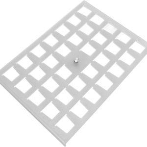Koffiecup Houder - Cup Organizer - Keuken Organiseren - 7 Vakken Indeling - 34x23x3 cm - Transparant