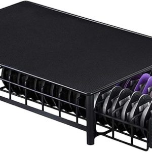Koffiecups Opbergruimte - Koffiemachine Organizer - Keuken Opruimen - Uittrekbare Lade - 30x10x10 cm - Zwart